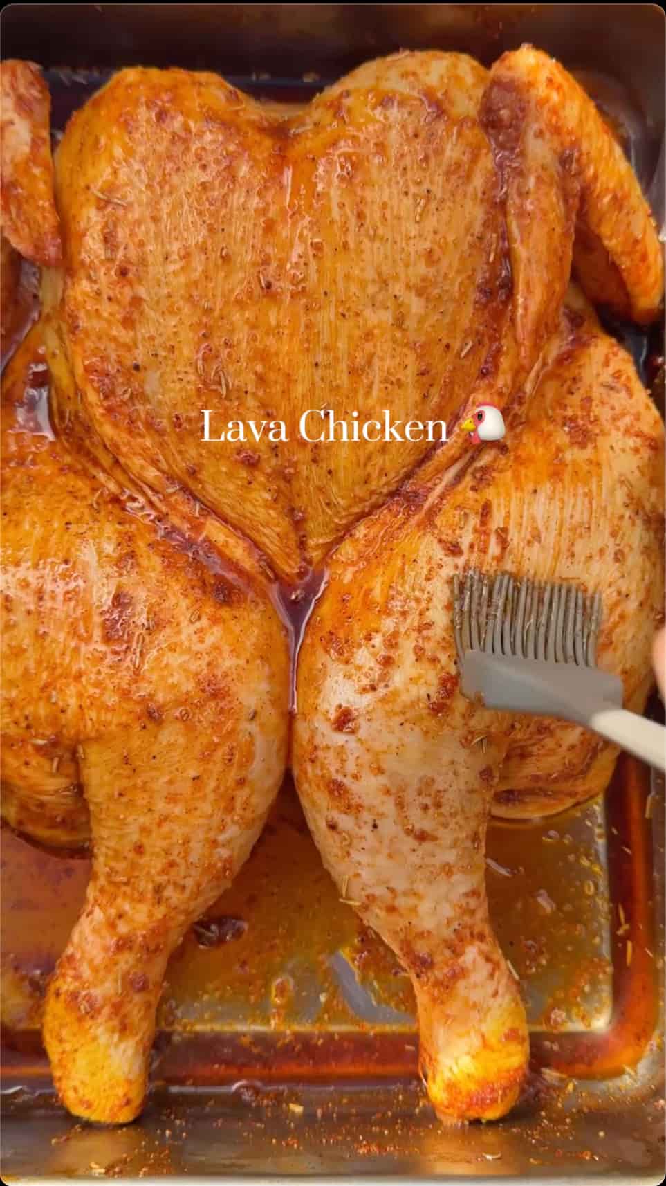 Lava Chicken on the Grill