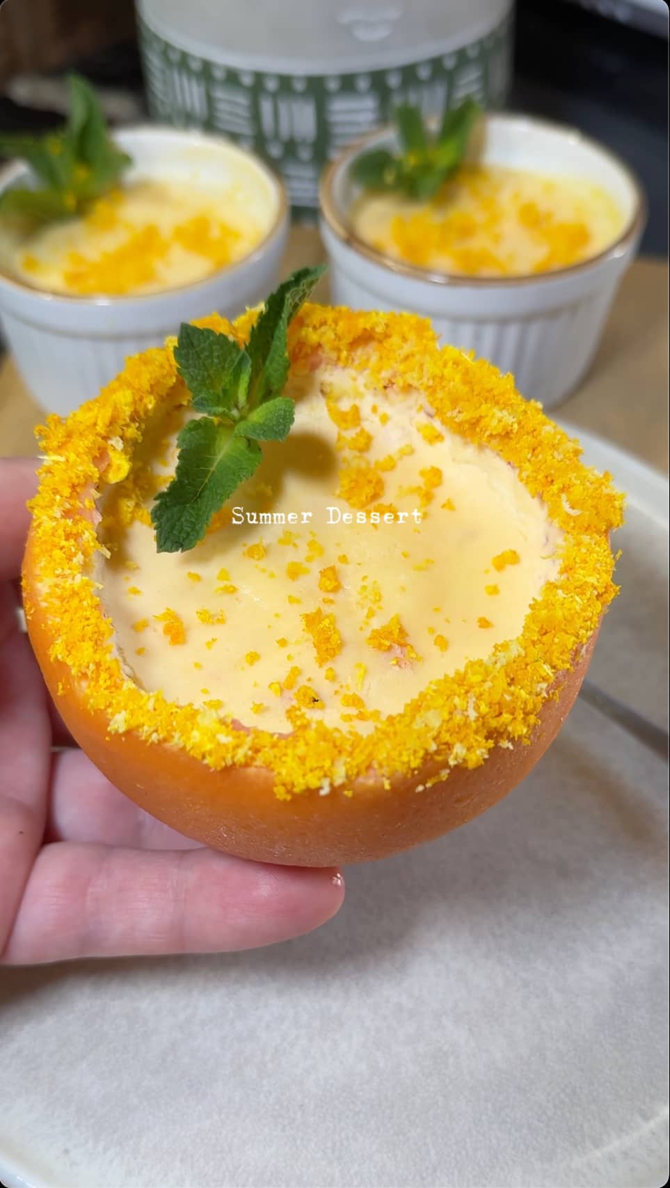 Orange & Grapefruit Posset Quick, no- bake dessert with just 10 mins prep!