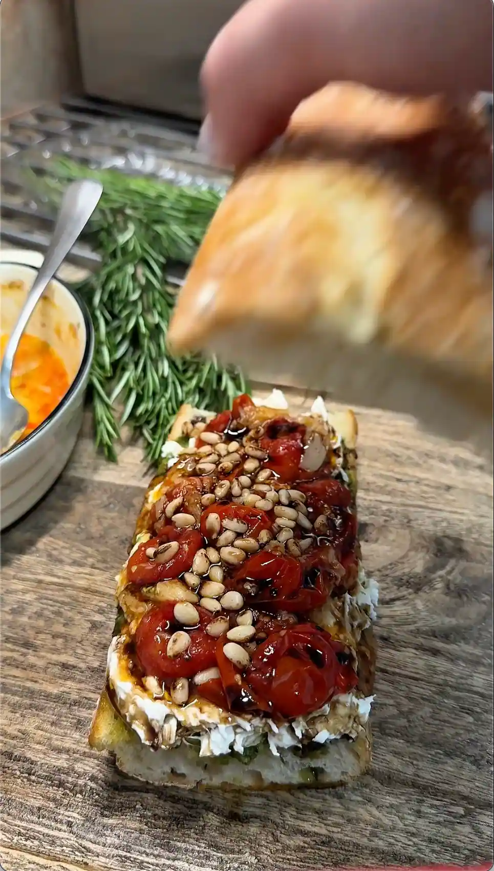 Tomato Burrata Sandwich