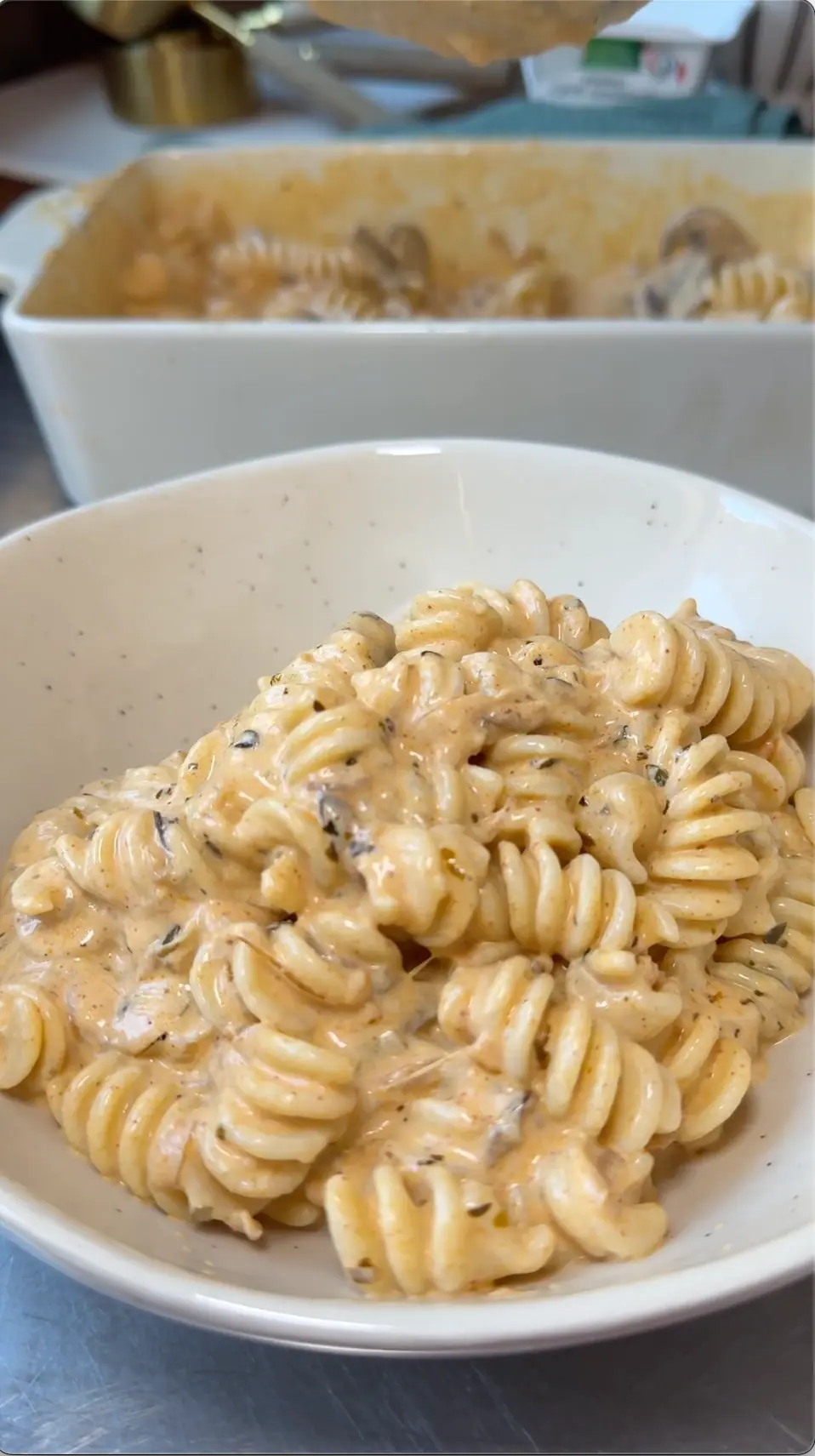 Pasta with Caramelized Onion and Garlic