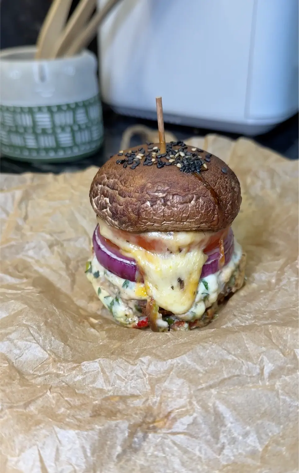 Portobello Mushroom Burgers Recipe