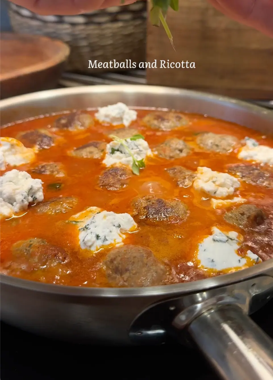 Meatballs with Ricotta