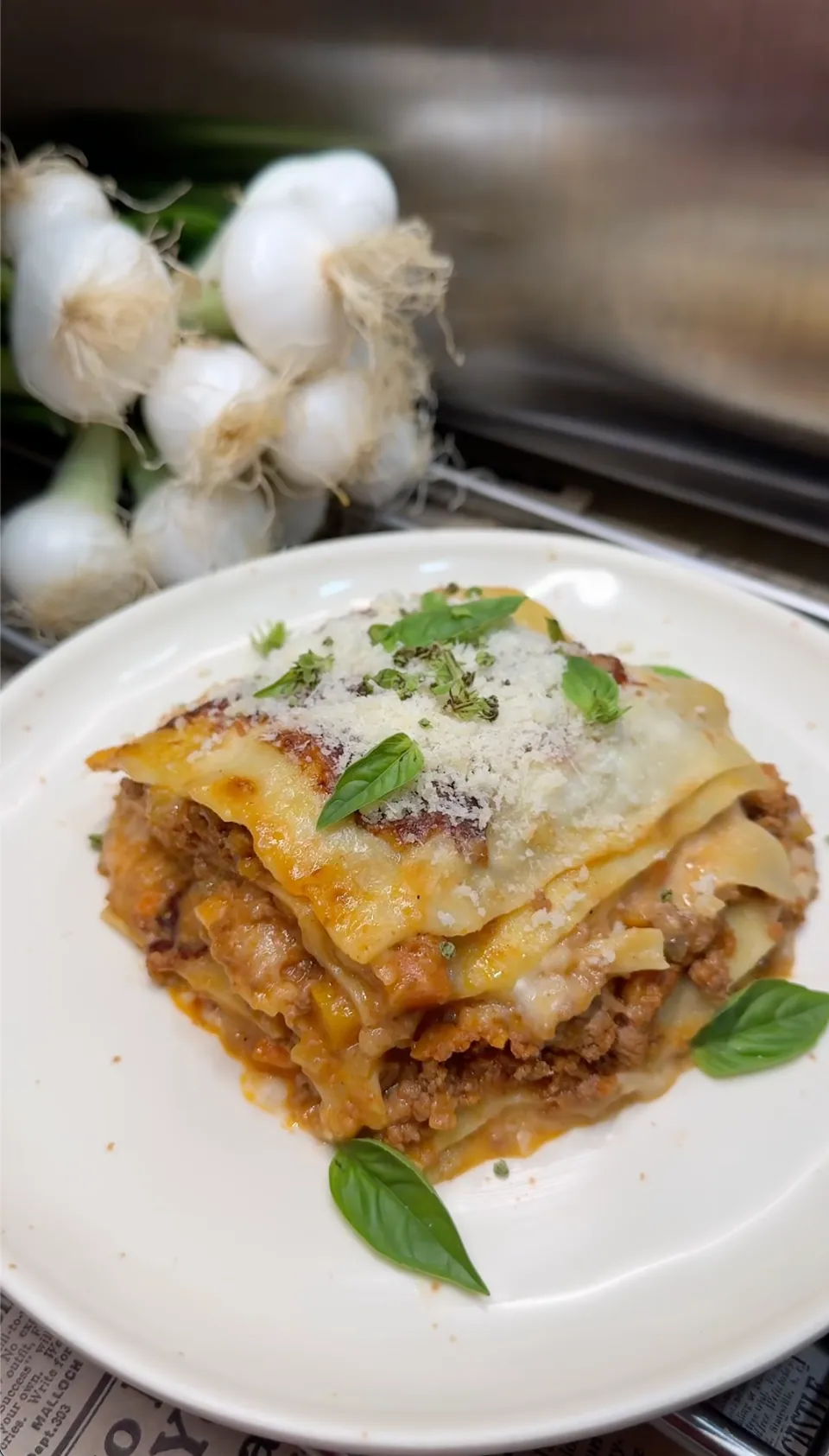 Lasagna Bolognese (Lasagne alla Bolognese)