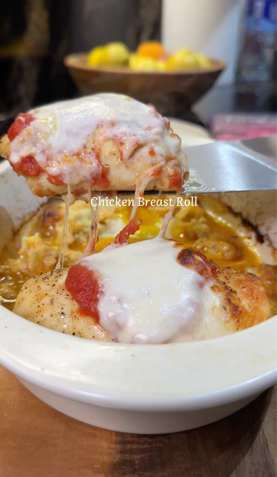 Chicken Fillet Rolls with Creamy Veggie Filling