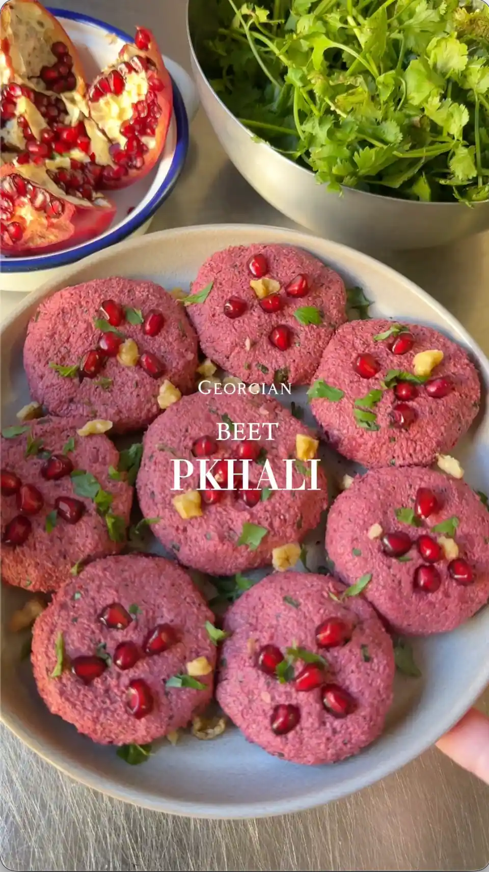 Beet Pkhali - A Favorite Georgian Appetizer