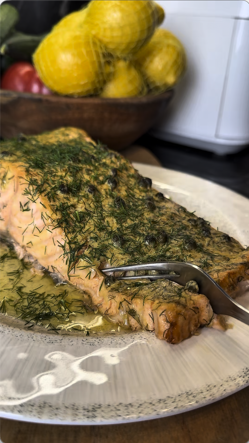 Lemon Dill Baked Salmon